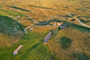 Prairie Club (Dunes) 5th Green Aerial